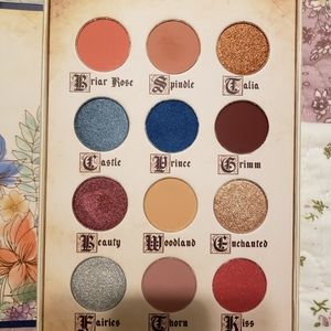Storybook cosmetics palette